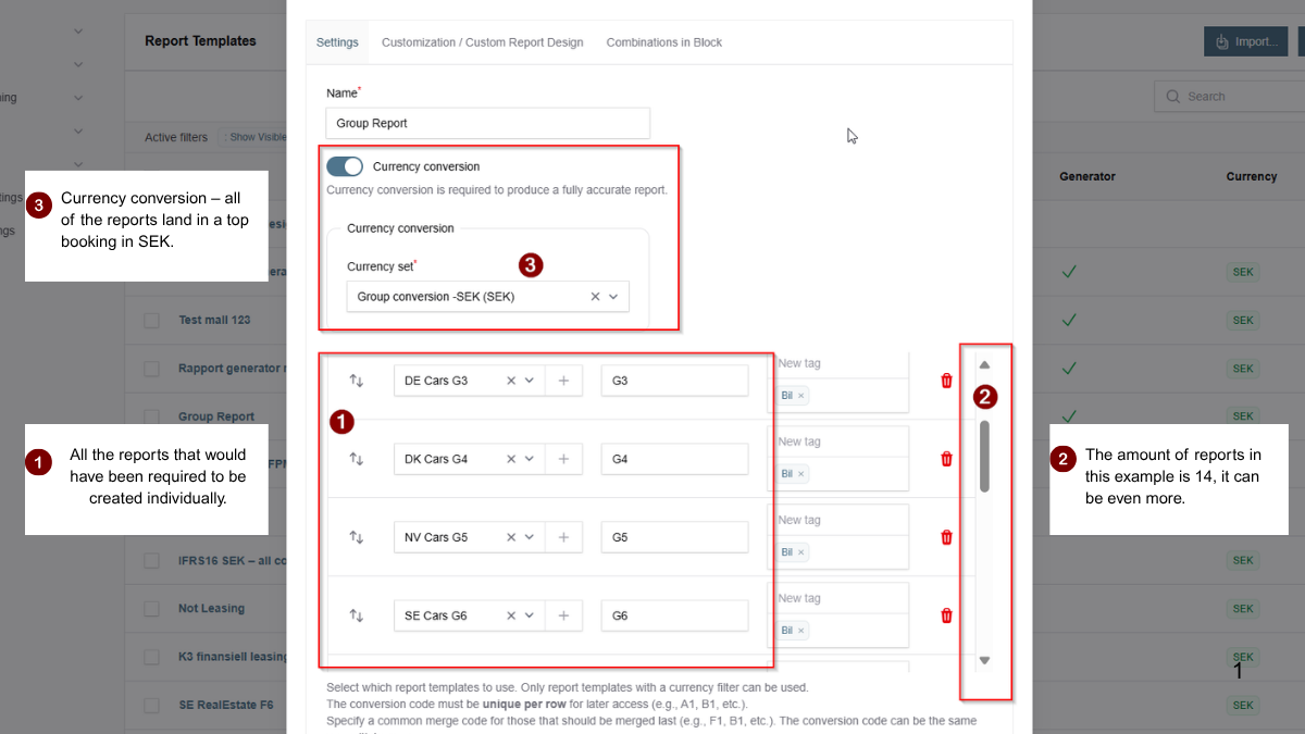 Leasify rapportgeneratorn